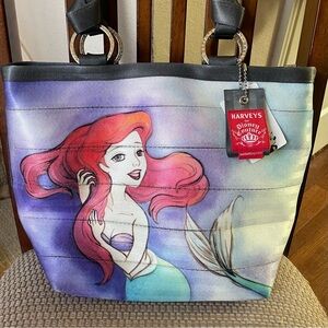 Harveys Disney Princess Ariel Carriage Ring Tote